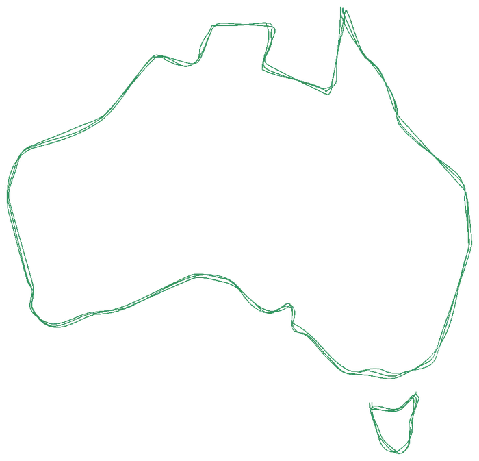 Map of Australia